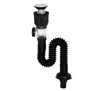 Kit de tuyau de vidange pour évier de salle de bain, raccord de sortie extensible, connecteur de plomberie flexible pour toilettes, cuisine, baignoire, camping-car, douche, drainage de l'eau
