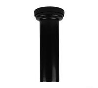 Kit de tuyau d'évacuation de toilettes pour modèles à fixation murale avec anneau d'étanchéité et construction robuste en polypropylène noir pour une installation facile 305 mm (355 mm)