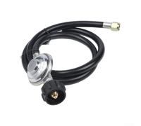 Kit de tuyau régulateur de barbecue à gaz de 1,2 m pour bouteille de propane, soupape de sécurité pour barbecue, chauffage, foyers, générateurs de cuisine en plein air