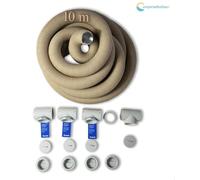 Kit de tuyaux de sortie pour chauffage Truma, 13 pièces, Ø 65 mm, avec 10 m de tuyau de chauffage