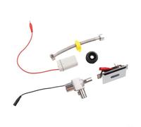 Kit de valve de chasse d'urinoir avec capteur infrarouge commercial pour rinçage automatique, économie d'eau, réglage à distance, alimentation CC 6 V (B)