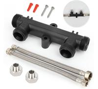 Kit de valve de détection pour pompes de circulation d'eau chaude, comprenant des tuyaux et des raccords
