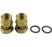 Kit de vannes à bille Grundfos avec raccord G1_1/4xRp1_1/4 pour pompes de circulation, 2 pièces.