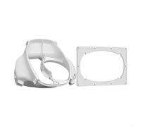 Kit de ventilation à double tuyau pour climatiseur portable Midea | Adaptateur double tuyau résistant à la chaleur pour climatiseur portable Midea, plaque d'étanchéité de fenêtre avec
