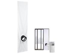 Kit De Ventilation De Fenêtre Pour Sèche-Linge | Tissu Étanche Portable Universel Imperméable | Scellement Fenêtre Clim | pour Basculante, à Manivelle, Porte et Sèche-Linge
