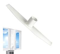 Kit de ventilation pour fenêtre de climatiseur - Protection adhésive pour sèche-linge HVAC, joint avec fenêtre battante pour air conditionné - pour chambre à coucher, salon, sous-sol, appartement