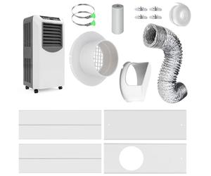 Kit de ventilation 'séchoir, conduit set avec tuyau d'échappement | adaptable | Connecteur pratique pour fenêtres coulissantes, séchées robustes pour l'installation intérieure et G