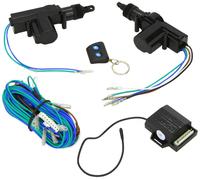 Kit de verrouillage centralisé pour 2 portes, comprenant 2 unités LT186, de couleur noire
