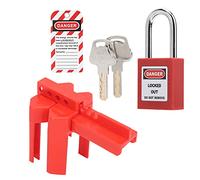 Kit de verrouillage de consignation, kit de cadenas antidérapant pour robinets-vannes