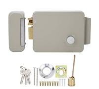 Kit de Verrouillage électrique à gâche, Serrure électromagnétique bidirectionnelle pour Le contrôle d’accès, gâche revêtue de Poudre de Fer 9-12 V, avec Accessoires de Montage pour