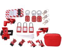 Kit de verrouillage électrique Loto Tag Hasp Cadenas Breaker Lock Out Device Sac de rangement pour usage industriel