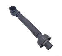 Kit de vidage d'évier de 3,8 cm, tuyau d'évacuation flexible P-siphon de | Kit de siphon flexible pour baignoire autoportante, design en plastique avec ruban d'étanchéité et joints en caoutchouc