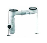 Kit de vidage - VALENTIN - 00 788000 000 00 - Extra-plat - 2 cuves - Réglable