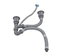 Kit de vidange double pour évier, kit de vidange universel, flexible et extensible, plusieurs déodorants pour lavabo