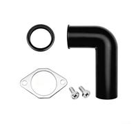Kit De Vidange Pour Élimination Des Déchets 1.5in Coude pour bride | Construction En Plastique Résistant pour prise En Charge Polyvalente Installation pour facile Outils Spécialisés