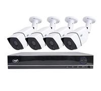 Kit de vidéosurveillance AHD PNI House PTZ1300 Full HD - NVR et 4 caméras extérieures 2MP Full HD 1080P avec Disque Dur 1 to Inclus