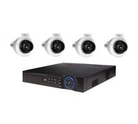 Kit de Vidéosurveillance Dahua Enregistreur DVR et 4 Caméras Dôme Analogiques HDCVI
