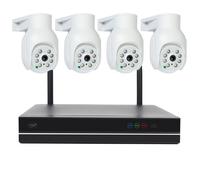 Kit de vidéosurveillance - PNI - PNI-WF834-S - 4 caméras 3MP - Wi-Fi - IP66