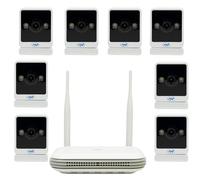 Kit de vidéosurveillance sans Fil PNI House WiFi800 NVR et caméras 8 PNI IP744 4 MP