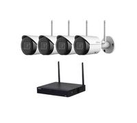 Kit de vidéosurveillance Wi-Fi - DAHUA - hfw1230dsp / nvr1104hs - 4 caméras 2MP - NVR 4 canaux 2To - Vision nocturne