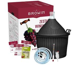Kit de vinification - Kit de démarrage - Dame-jeanne 15 L - Vin et cidre maison - Complet