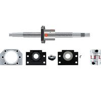 kit de vis à billes 16mm, support BKBF12, corps d'écrou DSG16H, kit SFU1605, 350mm