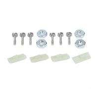 Kit de vis de couvercle supérieur de tronçonneuse pour MS231 MS241 MS251 MS271 MS291, 14 boulons de carénage de moteur avec écrous et pare-chocs, fixations en acier au carbone haute densité pour