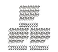 Kit De Vis De Lame De Tondeuse À Gazon De Coupe-herbe, Remplacement En Acier Inoxydable, Compatible for Husqvarna, Compatible for Gardena.(90Pcs Silver)