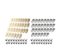 Kit De Vis De Lame De Tondeuse À Gazon De Coupe-herbe, Remplacement En Acier Inoxydable, Compatible for Husqvarna, Compatible for Gardena.(60Pcs mix)