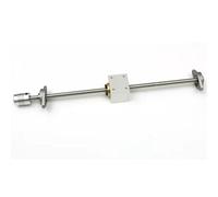 Kit de vis horizontale for imprimante 3D T8, plomb 8mm de longueur 100mm- 800mm, jeu d'écrous à vis trapézoïdale avec siège d'écrou carré, 1 jeu
