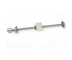 Kit de vis horizontale for imprimante 3D T8, plomb 8mm de longueur 100mm- 800mm, jeu d'écrous à vis trapézoïdale avec siège d'écrou carré, 1 jeu