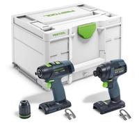 Set de vissage sans fil TID 18 BASIC-SET T18 - FESTOOL - 578813