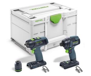 Kit de visseuses et perceuses Festool TID 18 Kit de base T18 | 578813