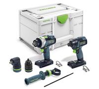 Kit de visseuses et perceuses Festool TID 18 Kit de base TPC 18/4 | 578833