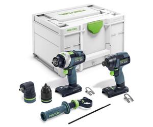 Kit de visseuses et perceuses Festool TID 18 Kit de base TPC 18/4 | 578833