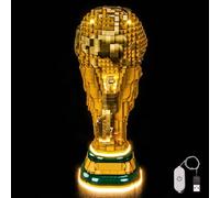 Kit d'éclairage compatible avec Lego 43020 FIFA World Cup Official Trophy (pas de modèle), kit d'éclairage LED compatible avec Lego FIFA World Cup Official Trophy modèle de briques de construction