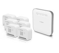 Kit d'éclairage et d'ombrage Bosch Smart Home, 6X Commande d'éclairage/de Volets roulants II, 1x contrôleur II