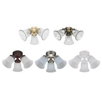 Kit d'éclairage Flush Mount pour ventilateurs de Hunter Hunter Fans