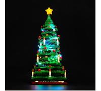 Kit d'éclairage LED BrickBling pour sapin de Noël Lego - Décoratif et créatif