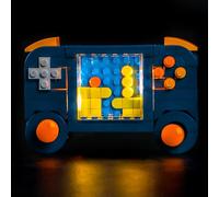 Kit d'éclairage LED compatible avec console de jeu rétro Lego 31380 (pas de modèle), kit d'éclairage décoratif compatible avec console de jeu rétro Lego