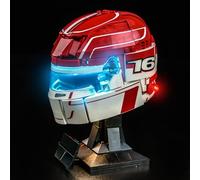 Kit d'éclairage LED compatible avec Lego 43014 HP Charles Leclerc Casque (Pas de modèle), Ensemble de lumières décoratives Compatible avec Lego HP Charles Leclerc Casque en briques modèle