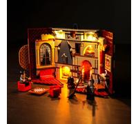 Kit d'Éclairage LED pour Harry Potter 76409 - Bannière de Maison Gryffondor (Sans Lego) - Éclairage Décoratif pour Jouet Créatif