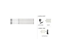 Kit d'éclairage pour Parasol Scolaro KIT.LED.MAX.W.060.B 3000K