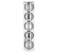 Kit Décoration pour sapin de Noël - 5 Pièces - Argent