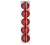 Kit Décoration pour sapin de Noël - 5 Pièces - Rouge