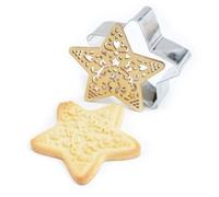 ScrapCooking – Emporte-pièce et embosseur Étoile pour biscuits