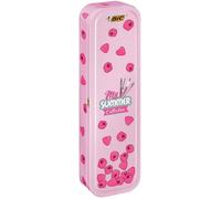 Kit d'écriture - BIC - Summer Pink Box - 4 instruments - Étui en métal - Couleur rose