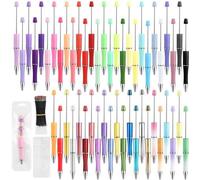 Kit d'écriture créatif - Stylos rechargeables avec recharges - Accessoires d'écriture créatifs pour l'école et le bureau
