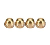 Kit D'écrous Borgnes en Laiton Capuchon à Tête Bombée Écrous Borgnes en Laiton Capuchon à Tête Ensemble D'écrous Hexagonaux Machines Meubles Véhicules Fixations pour Fixer (M8 (10PCS))