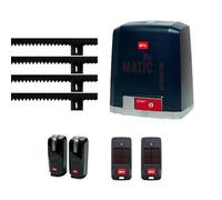 Kit Deimos Ultra BT A400 24 V portail coulissant 400 kg avec photocellules clignotantes THEA ML09